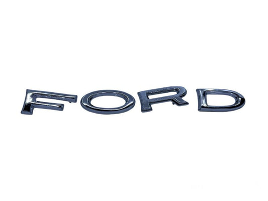 "F.O.R.D." HOOD LETTERS - 64-65 FALCON/RANCHERO