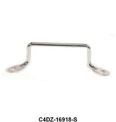 STAINLESS HOOD SAFETY LATCH - 65-67 GLX 64-65 FLC 65-66 MUST 65 FRLN/COMET