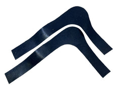 FRONT OF FRONT FENDER SPLASH SHIELD SEALS - 64-65 FALCON/RANCHERO