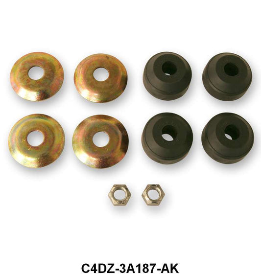 STRUT ROD BUSHINGS WITH HARDWARE - 64-65 FALCON, COMET, 64-66 MUSTANG