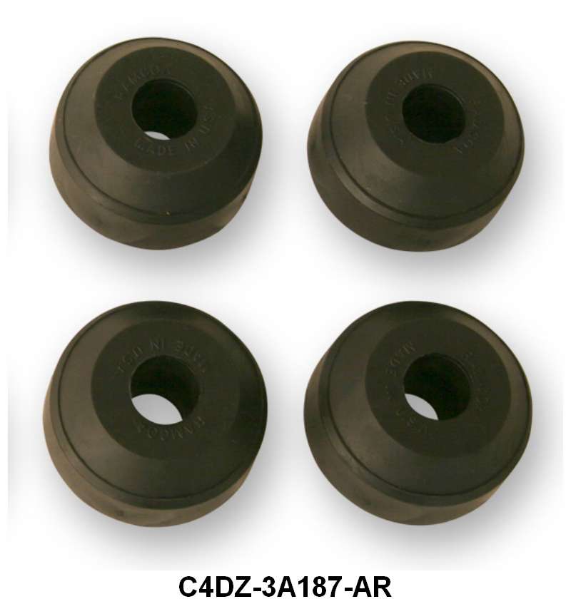 RUBBER STRUT ROD BUSHINGS -64-65 FALCON, COMET 64-66 MUSTANG
