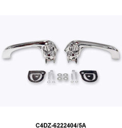 OUTSIDE DOOR HANDLE - 64-65 FLCN/COMET, 64-66 & 69-70 MUST W/BUTTONS & PADS