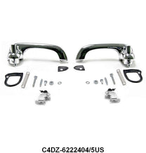 US OUTSIDE DOOR HANDLES - 64-65 FLCN/COMET, 64-66 & 69-70 MUST W/BUTTONS & PADS