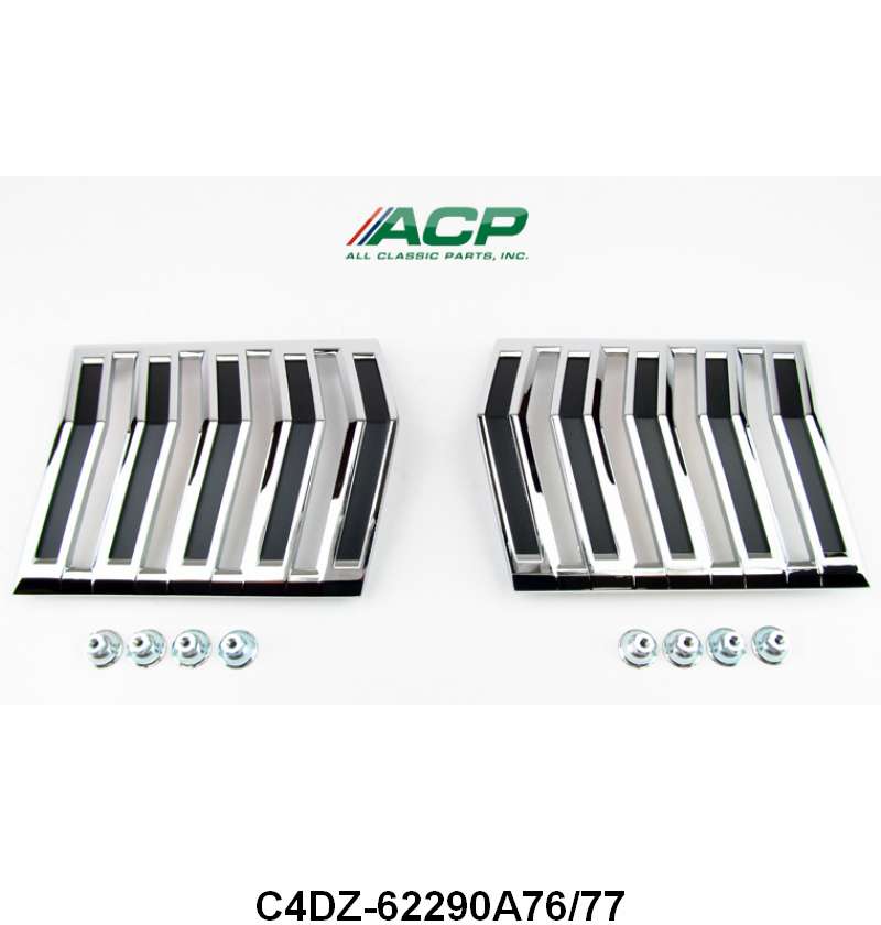 QUARTER PANEL ORNAMENTS- 64-65 FALCON, 64-65 RANCHERO