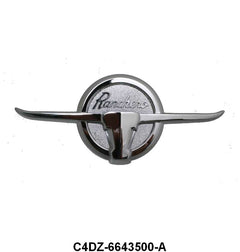 TAILGATE BULL EMBLEM - 64-65 RANCHERO