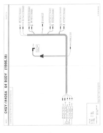 TAIL LIGHT WIRING HARNESS - 64 COMET (EX-WAGON) WITHOUT BACKUP