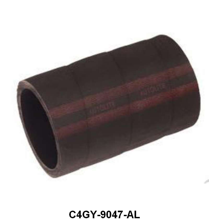 GAS TANK FILLER NECK HOSE WITH SCRIPT - 64-67 MUSTANG "AUTOLITE"