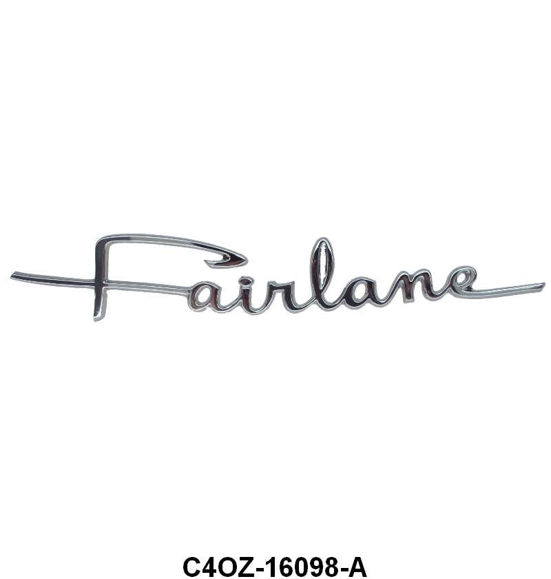 FENDER EMBLEM/SCRIPT - 64 "FAIRLANE"