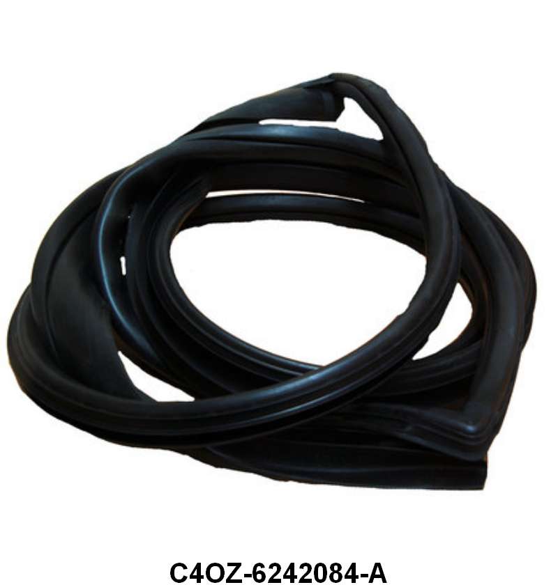 REAR/BACK WINDOW SEAL - 64-65 FAIRLANE 2DR & 4DR SEDAN, BODY #54, 62