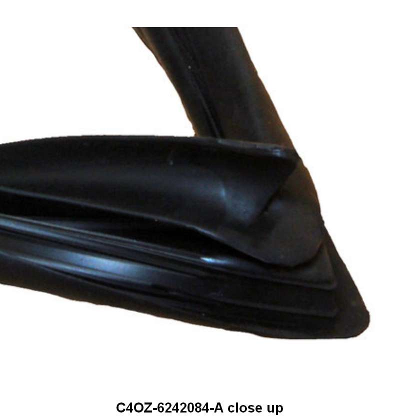 REAR/BACK WINDOW SEAL - 64-65 FAIRLANE 2DR & 4DR SEDAN, BODY #54, 62