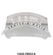AUTOMATIC SHIFT INDICATOR DIAL "PRNDL" - 64-65 FLCN/FRLN/CMT W/3 SPD