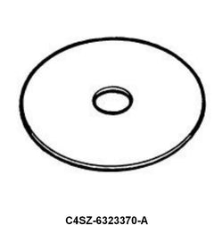 QUARTER WINDOW HANDLE BACKING PLATE - 64-67 MUSTANG