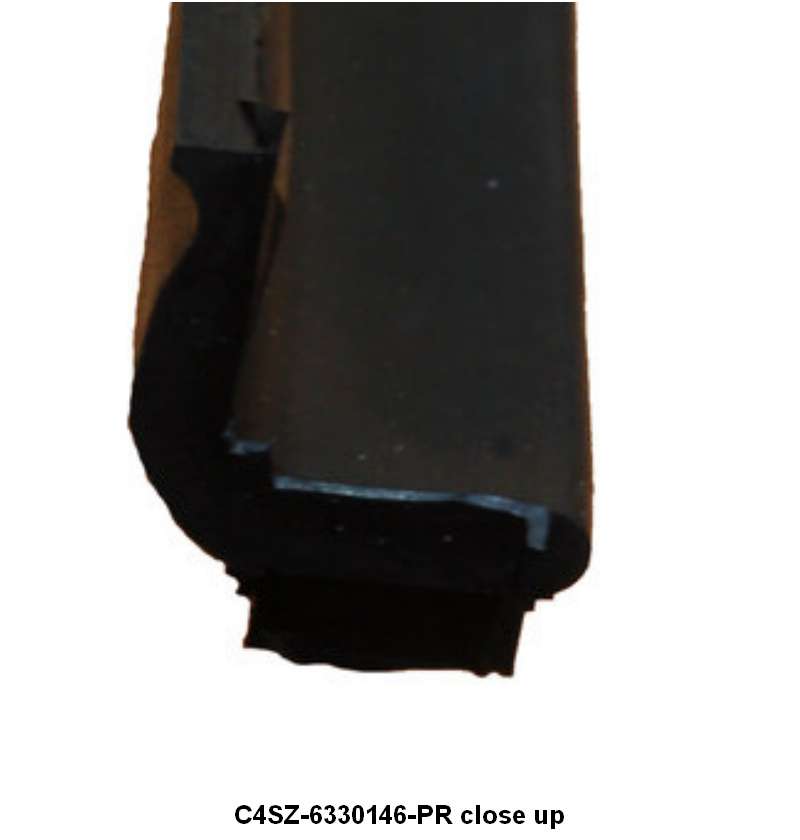 FRONT EDGE OF QUARTER WINDOW SEALS - 64-66 T-BIRD