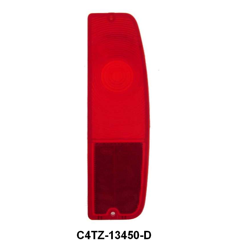 TAIL LIGHT LENS - 64-66 F-100/F-250 STYLESIDE, 64-67 ECONOLINE RH