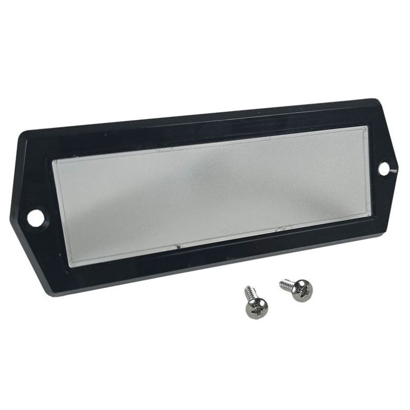 DOME LIGHT LENS WITH BLACK BEZEL - 64-72 F-100/F-350