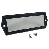 DOME LIGHT LENS WITH BLACK BEZEL - 64-72 F-100/F-350