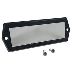 DOME LIGHT LENS WITH BLACK BEZEL - 64-72 F-100/F-350