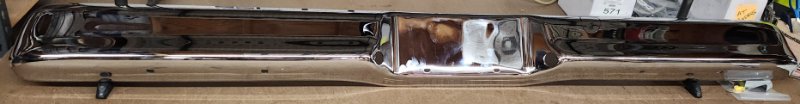 STYLESIDE CHROME REAR BUMPER - 64-72 F-100/F-250- AS IS