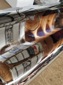 STYLESIDE CHROME REAR BUMPER - 64-72 F-100/F-250- AS IS