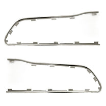 DOOR PANEL INTERIOR TRIM - 61-66 F-100/F-350, POLISHED ALUMINUM, 6 pcs
