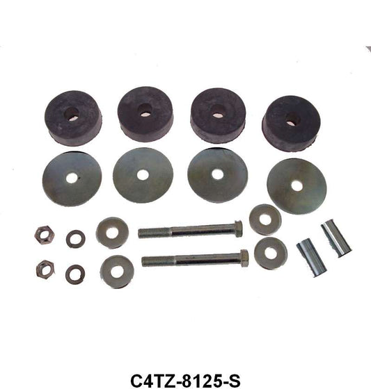 RADIATOR CORE SUPPORT PAD & BOLT KIT - 65-79 F-100/F-350