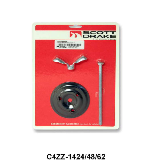 SPARE TIRE MOUNTING KIT - 64-EARLY 65 MUSTANG