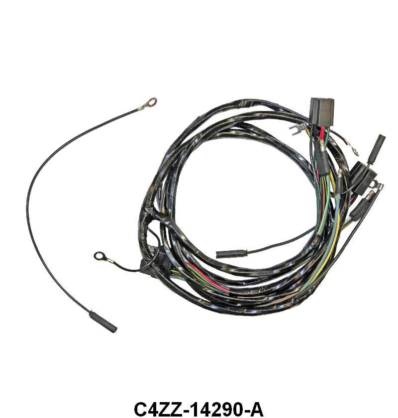 FIREWALL TO HEADLIGHT HARNESS - 64-1/2 MUSTANG WITH GENERATOR