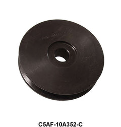 CORRECT REPRODUCTION ALTERNATOR PULLEY - 65-67 289HP BLACK STEEL