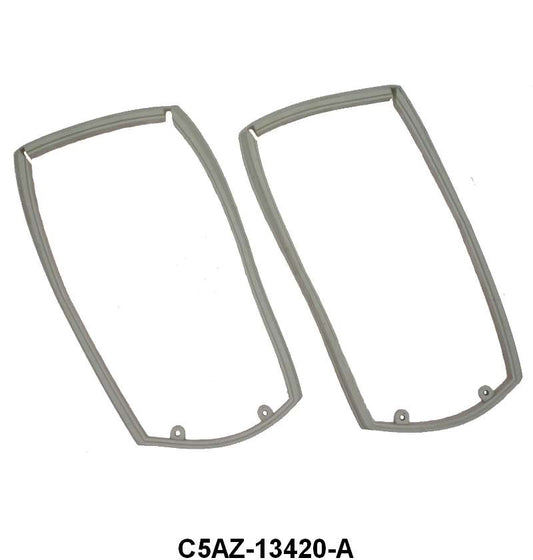 TAIL LIGHT BEZEL PADS - 65 GALAXIE BODY # 54A, 57, 62A, 63B, 63C,76