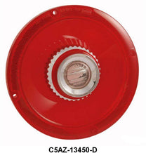 TAIL LIGHT LENS WITH FOMOCO SCRIPT - 65 CUSTOM W/BACK UP