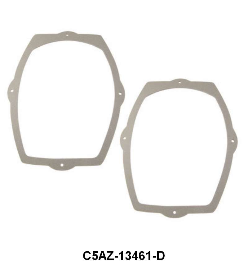 TAIL LIGHT LENS GASKETS - 65 GALAXIE