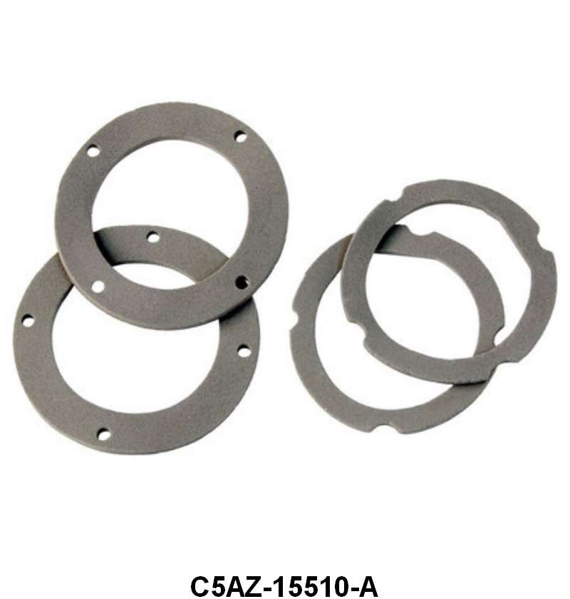 BACKUP LIGHT LENS GASKET - 65 GALAXIE