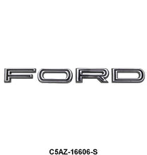 "F.O.R.D." LETTERS - 65 GLX HOOD, 66-67 FAIRLANE/FALCON HOOD OR TRUNK
