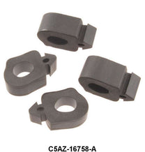 HOOD SIDE BUMPERS ON HOOD - 65-66 GALAXIE