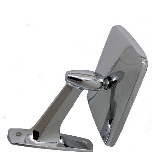 OUTSIDE MIRROR - 65-66 PASSENGER W/RECTANGLE HEAD