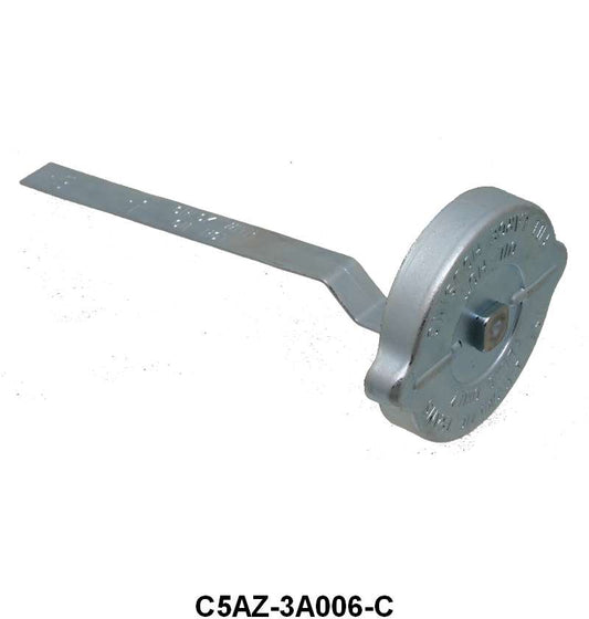 POWER STEERING PUMP CAP - 65-66 ALL PASS W/ANGLED NECK ZINC