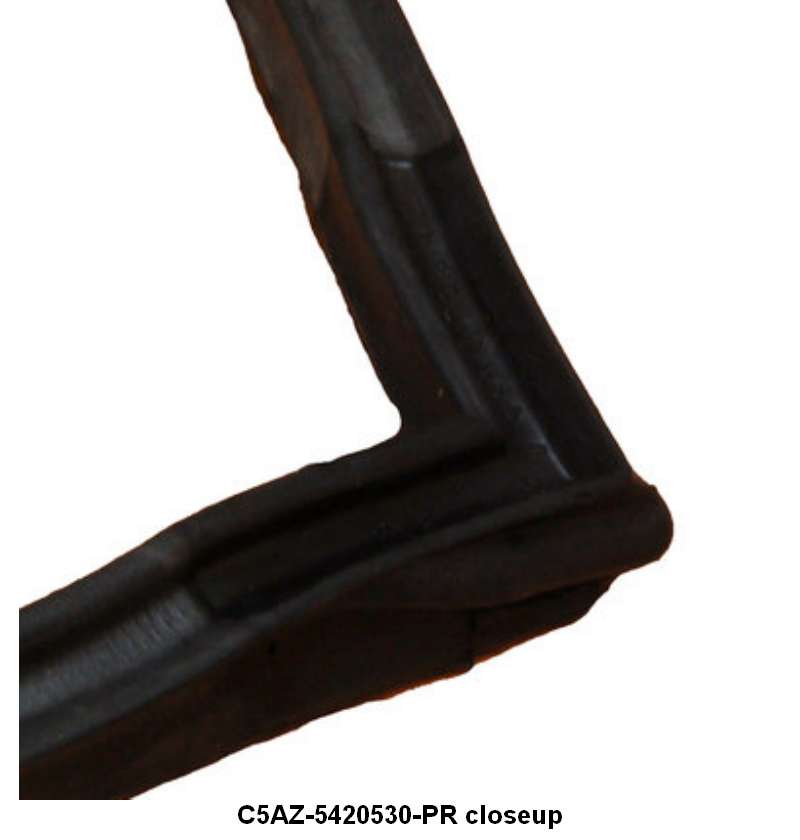 FRONT DOOR SEALS - 65-68 GALAXIE 4DR SEDAN #54/WAGON #71