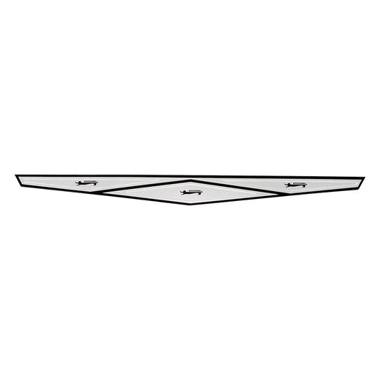 TRUNK LID EMBLEM INSERT/DECAL - 65 GLX EXCEPT WAGON