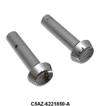 DOOR LOCK KNOBS - 65-57 GLX, 66-67 FLCN/FRLN, 67 MUST CHROME
