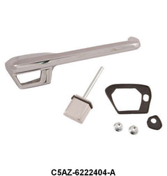 OUTSIDE DOOR HANDLE - 65-66 GALAXIE RH WITH BUTTON & PADS