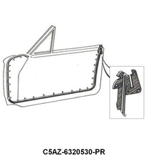 DOOR SEALS - 65-68 GALAXIE FASTBACK #63, CONVERTIBLE, 68 GLX #65