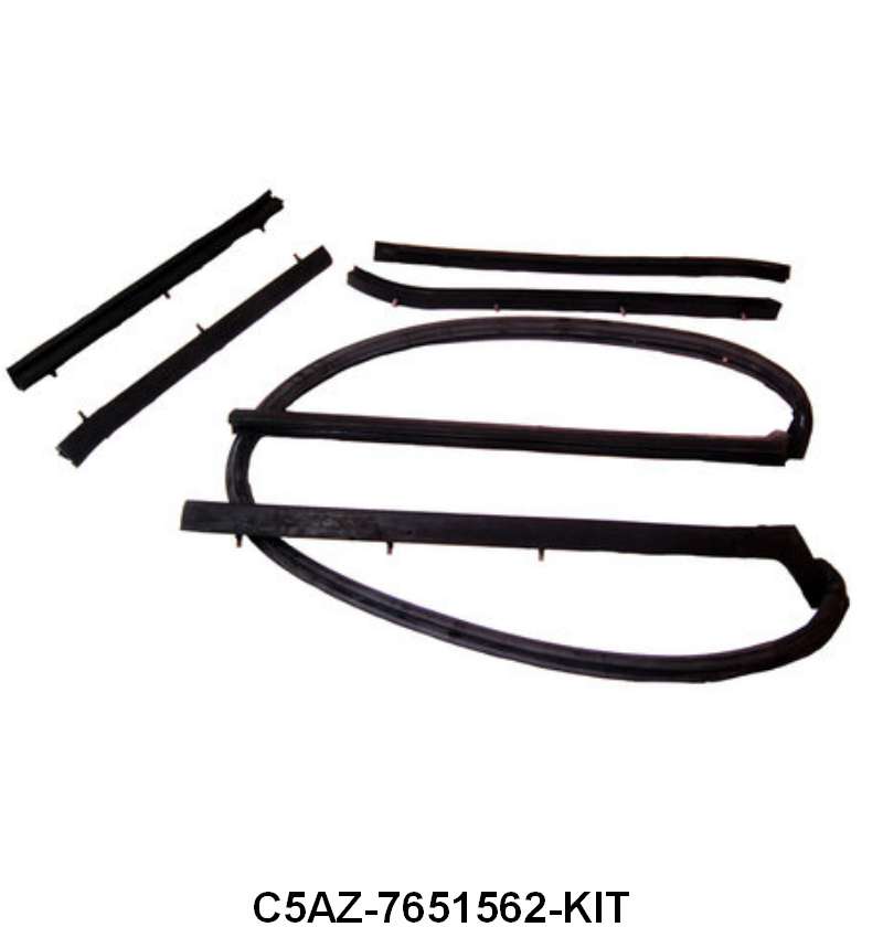 CONVERTIBLE TOP SEAL KIT - 65-68 GALAXIE CONV 5 PIECES