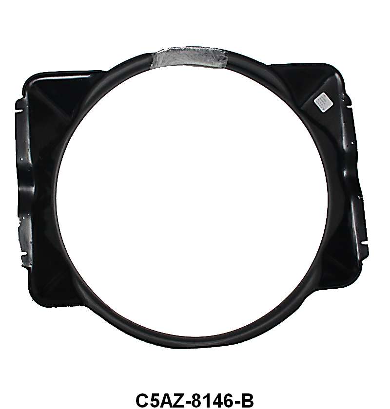 FAN SHROUD - 65-67 GALAXIE 352/390/427/428, 24-3/8" wide, 21-1/2" tall