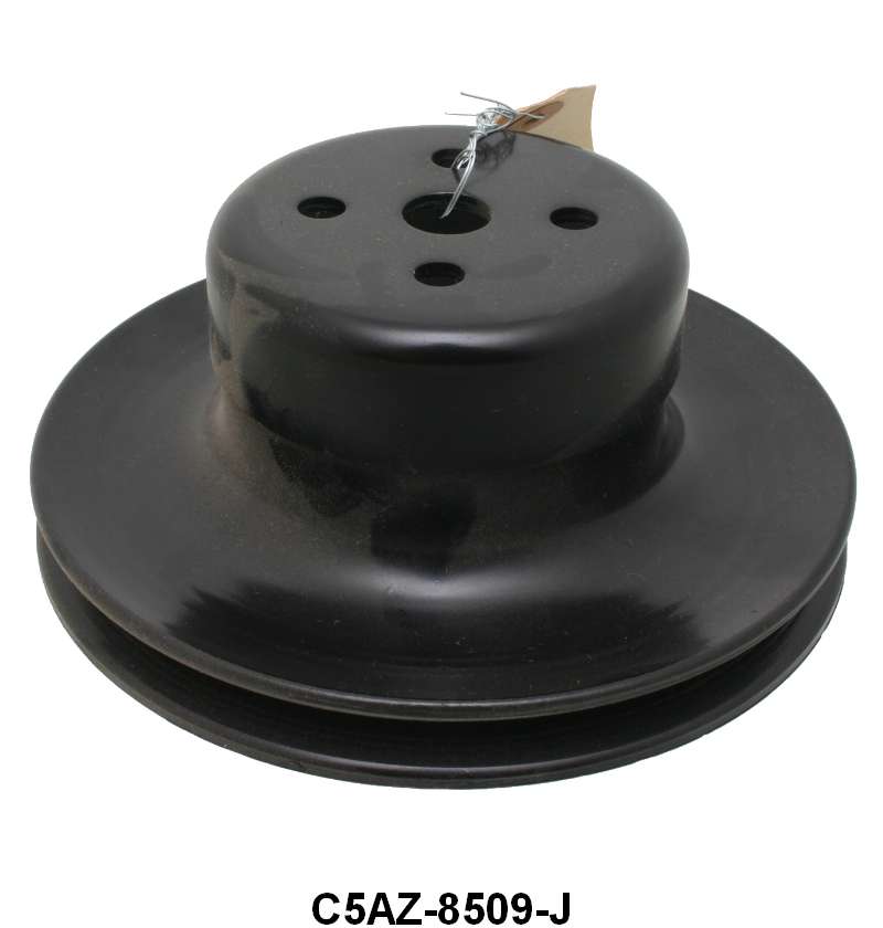 PAINTED WATER PUMP PULLEY - 65-67 ALL PASS 289 WITHOUT SMOG W/1 GROOVE 6.11" OD
