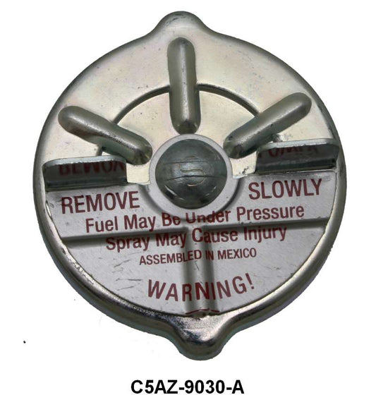 REPLACEMENT STYLE GAS CAP - 62-65 FRLN EXCL WGN, 65-68 GLX WGN, 66-69 FRLN WGN