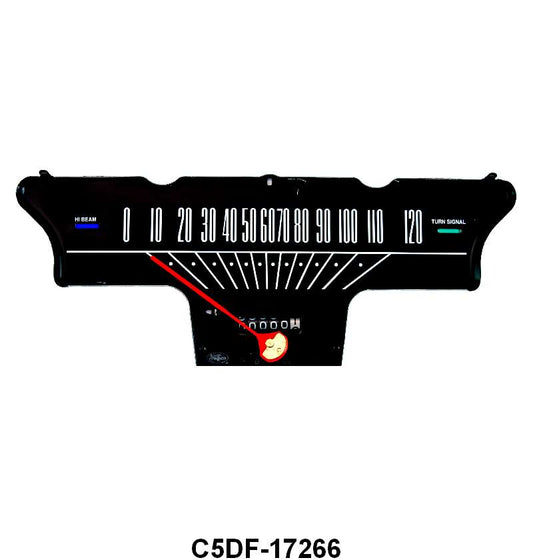 SPEEDOMETER - 64-65 MUSTANG, 64-65 FALCON/RANCHERO 120 MPH
