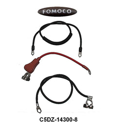 FORD SCRIPT BATTERY CABLE SET - 65 FALCON/RANCHERO/COMET 289