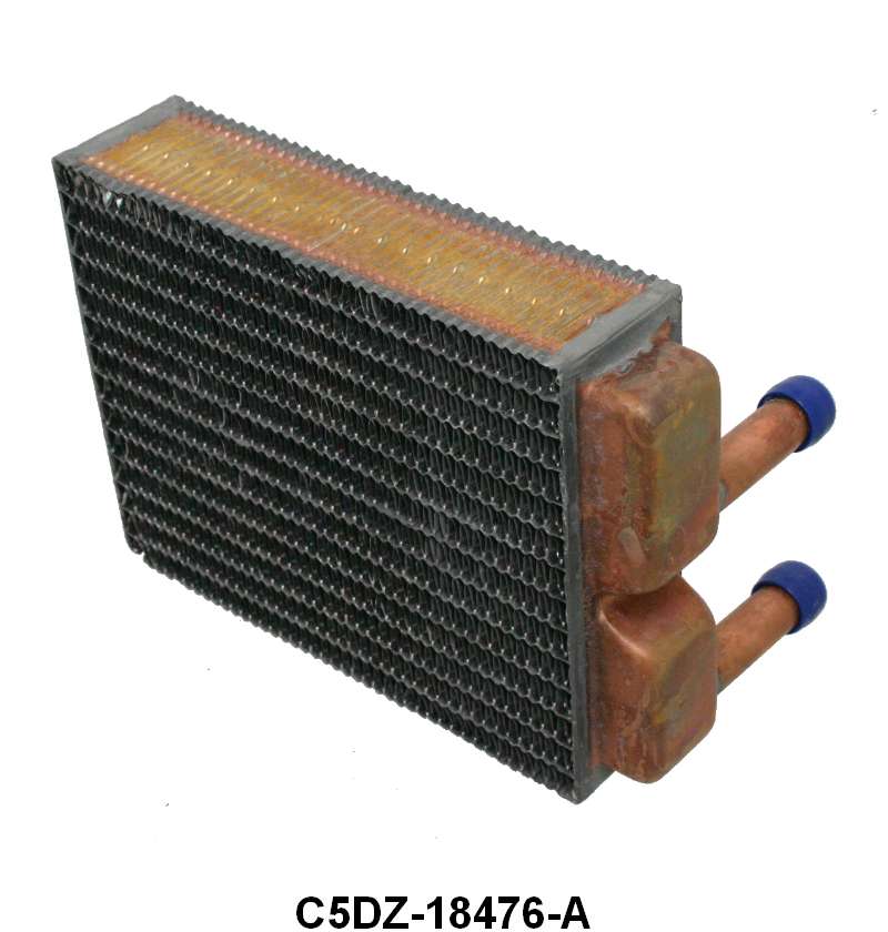 COPPER/BRASS HEATER CORE - 64-68 MUST W/O IN-DASH AC, 60-65 FLCN