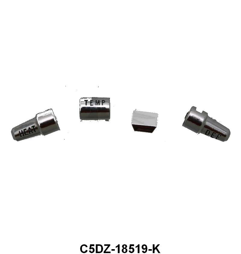 HEATER CONTROL KNOBS - 64-65 FLCN/RANCHERO/COMET, 64-66 MUST