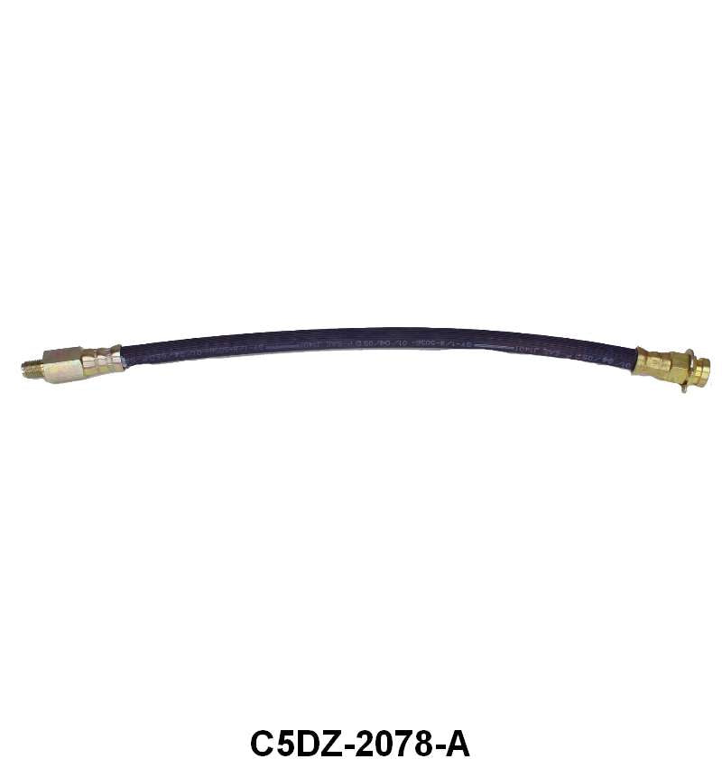 FRONT BRAKE HOSE W/DRUM BRAKES - 59-66 GALAXIE, 65-66 FALCON